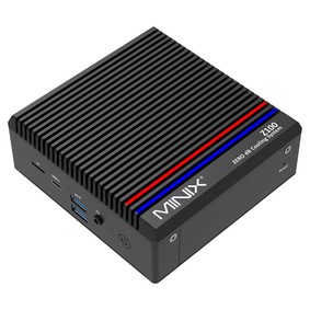 MINIX Z100-0dB Mini PC Intel N100 16 Go de RAM SSD 512 Go 2 ports HDMI 4K à 60 Hz Wi-Fi 6 Bluetooth 5.2