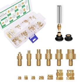 Mintion Heat Set-Einsatzspitzen und Gewindeeinsätze
