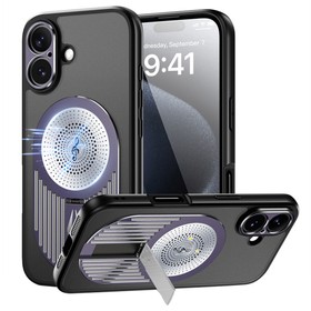Magnetic Phone Case for iPhone 16 Purple