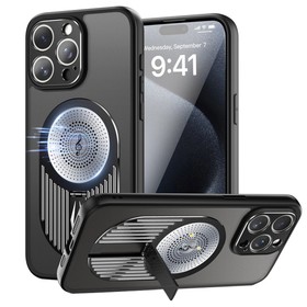 Magnetic Phone Case for iPhone 16 Pro Black