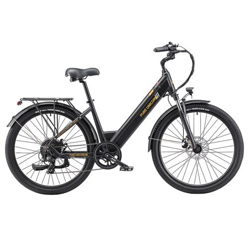 PURE UNICORN U2 Elektrofahrrad 750W 48V 12,8Ah Schwarz
