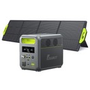 FOSSiBOT F1200 Tragbare Powerstation 1024Wh 1200W + FOSSiBOT SP200 Faltbares Solarpanel