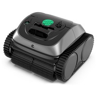 WYBOT C1 vezeték nélküli medencetisztító robot 150 perc üzemidő falmászás intelligens útvonaltervezés APP vezérlés 1615 négyzetláb szürke-zöld