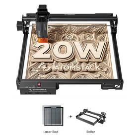 ATOMSTACK A20 Pro V2 20W Laser Roller Laser Bed