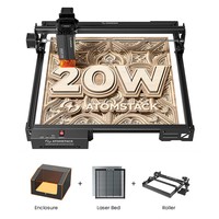 ATOMSTACK A20 Pro V2 20W Laser Engraver + Laser Bed + Rotary Roller + Enclosure