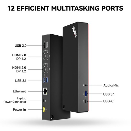 Lenovo ThinkPad Hybrid USB-C with USB-A Dock