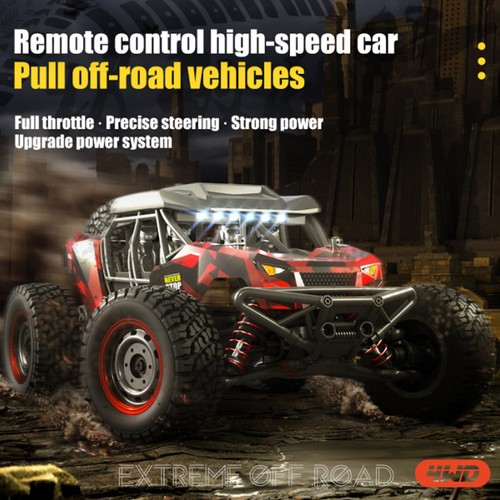 CrazyFastRC SCY 16106 RC Auto 1/16 2.4G 4WD RC LKW Fahrzeug - Dunkelgrau