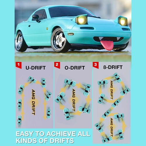 LD 1804 1/18 RC Drift Car 2.4GHz RWD RC Vehicle Toy Blue