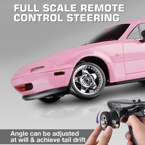 LD 1804 1/18 RC Drift Car 2,4 GHz RWD RC Fahrzeug Spielzeug - Rosa