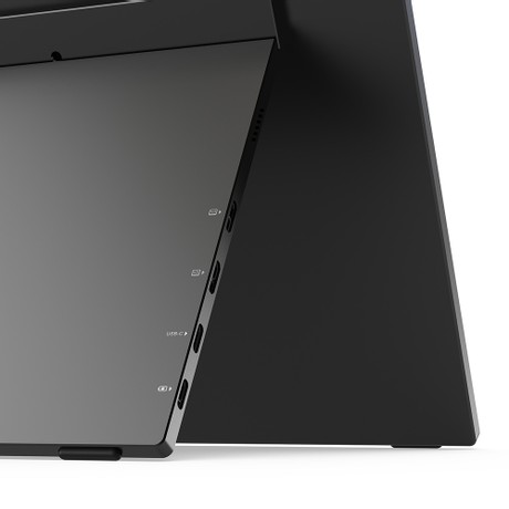 MINIX SF15 Foldable Portable Monitor, Dual 15.6 inch 1920*1080 IPS Screen, HDR, 178° Viewing Angle, Built-in Speakers