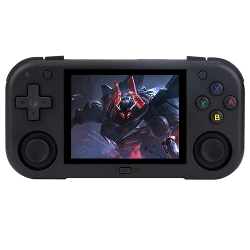 MagicX Mini Zero 28 V2 Android Handheld Emulator Console – Supports GBA/SNES/PS1/Arcade, 2.8” Retro Display, 2GB RAM + 128GB Storage, Black