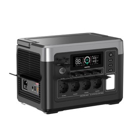 OUKITEL P1500 Plus Tragbares Powerstation, 1800W 1536Wh Outdoor Stromerzeuger, LiFePO4 Akku (4000 Zyklen), APP-Steuerung