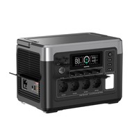 OUKITEL P1500 Plus Portable Power Station, 1800W 1536Wh Outdoor Generator, 4000 Cycles LiFePO4, APP Control