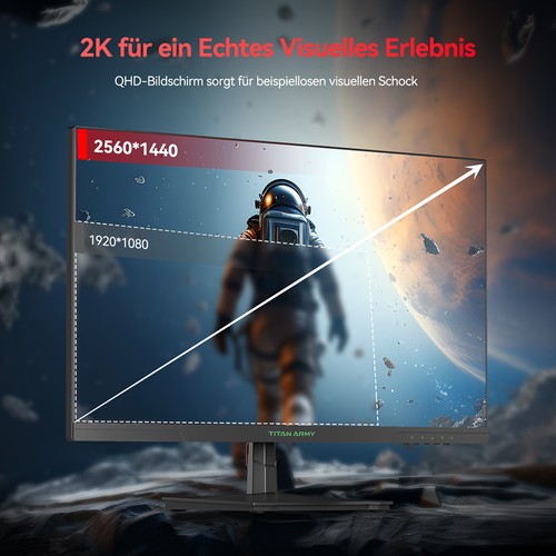 TITAN ARMY P27GR QHD 180Hz Gaming Monitor