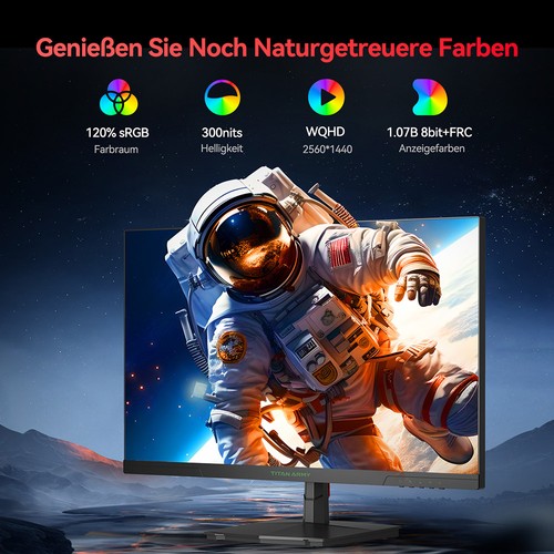 TITAN ARMY P27GR QHD 180Hz Gaming Monitor