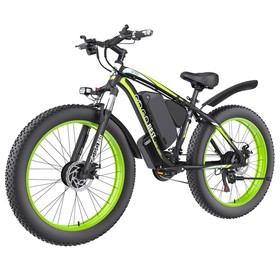 GOGOBEST GF700 Electric Bike 2*500W 48V 18.2Ah Black Green