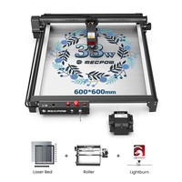Mecpow X5 Pro 33W lézer gravírozó forgatóhenger lézertálca LightBurn