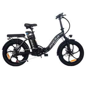 AVAKA BZ20 PLUS Elektrofahrrad 500W 18.2AH Einteiliges Rad Schwarz