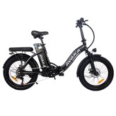 AVAKA BZ20 PLUS Vélo électrique pliable pneus larges de 20 x 3 pouces moteur sans balais de 500 W vitesse maximale de 25 km/h