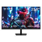 KTC H24F8 gamer monitor, 23,8 hüvelykes 1920*1080 16:9 Gyors IPS Kijelző, 190Hz Frissítési Ráta, 1ms Válaszidő, HDR10, Adaptív Szinkronizáció, Dinamikus Műveletszinkronizáció, Játéktámogatás, Alacsony Kék Fény Kibocsátás és Villódzásmentesség