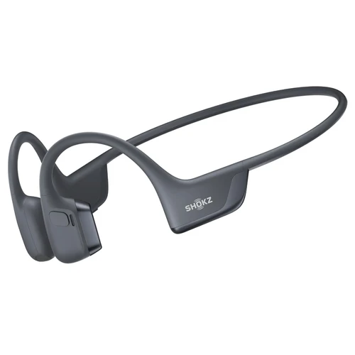 SHOKZ OpenRun Pro 2 Open-ear Earbuds, Bone Conduction Sport Headphones - Black