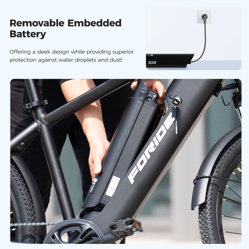 Foride Roamer 1 ST Elcykel 250W 36V 13Ah Svart