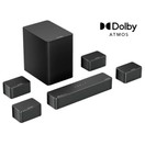 Ultimea Poseidon D80 Kit de haut-parleurs de caisson de basses pour barre de son 7.1 canaux Dolby Atmos puissance de crête de 460 W