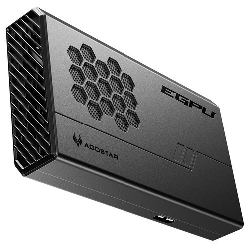 AOOSTAR XG76XT eGPU-docka med AMD Radeon RX 7600XT GPU EU-kontakt