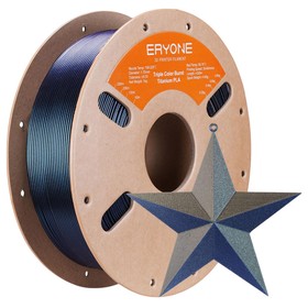 ERYONE Burnt Titanium Tri Color PLA 1kg Blue & Golden & Green