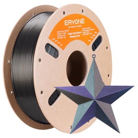 ERYONE Burnt Titanium Tri Color PLA 1kg Purple-blue & Golden & Green
