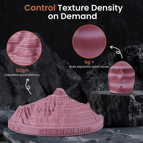 ERYONE High Speed PLA Mattes Twisted Filament 1kg - Grand Canyon Red