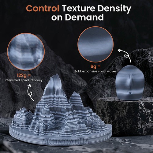 ERYONE High Speed PLA Matte Twisted Filament 1kg - Salt Flat Veins