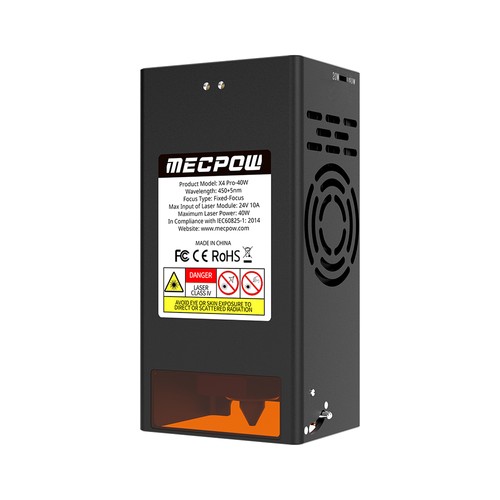 Mecpow B40W 40W diodlasermodul för Mecpow X5/X5 Pro/X4/X4 Pro
