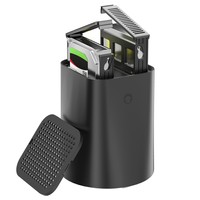 AOOSTAR R1 Mini PC NAS Router, Intel N150 4 Cores Max 3.6GHz, 16GB RAM 512GB SSD, HDMI+DP+Type-C Triple 4K Display, WiFi 6, 2*USB3.0, 2*USB2.0, 2*2.5G LAN, 1*TF Card Slot, 1*3.5mm Audio Jack, Dual-fan Cooling