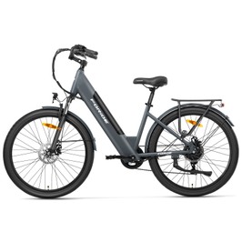 Foride Roamer 1 Step-Thru-Elektrofahrrad 250-W-Motor 36-V-13-Ah-Akku 25 km/h Höchstgeschwindigkeit