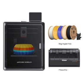 Anycubic Kobra S1 Combo 3D Printer 5kg Hyper PLA Filament Bundle 1