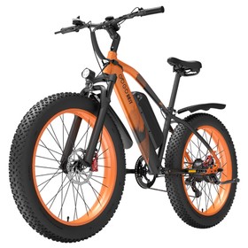 GOGOBEST GF600 Plus Elektrofahrrad 1000W 48V 20Ah Schwarz Orange