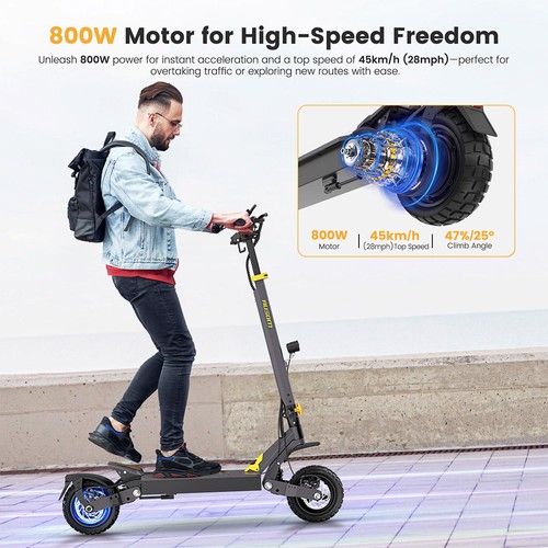 Ausom L1 Elskoter 800W 48V 15,6Ah