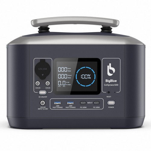 Bigblue CellPowa 600 Bärbar Kraftstation 537Wh 600W