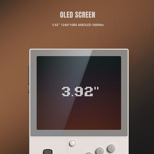 Retroid Pocket Classic Android 14 Game Console Grey 6GB 128GB
