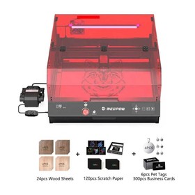 Mecpow X4 Pro 22W Laser FDA Class 1 Laser with  Materials Pack 