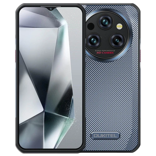 OUKITEL WP35 Pro Rugged Phone, 12+512GB, 11000mAh, 6.6inch FHD+, 64MP+32MP Cam, NFC/OTG/GPS, Dual SIM, BT5.2, Gray