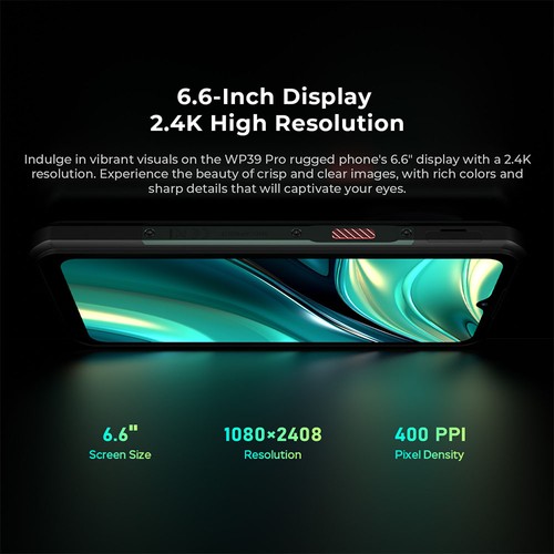 OUKITEL WP39 Pro 5G Rugged Phone 12+512GB Gray