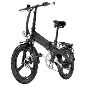 LANKELEISI G660 Electric Bike 500W 48V 12.8Ah Grey
