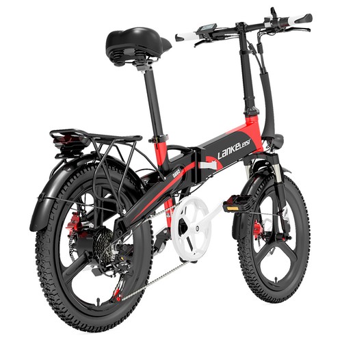 LANKELEISI G660 Elektrofahrrad 500W 48V 12,8Ah Rot