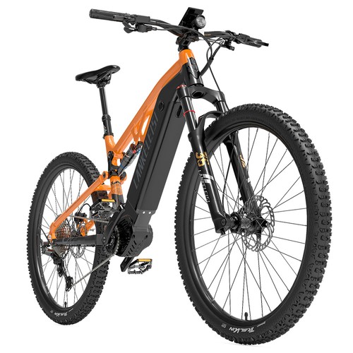 LANKELEISI GT800 Elektrofahrrad 500W 48V 20Ah Orange