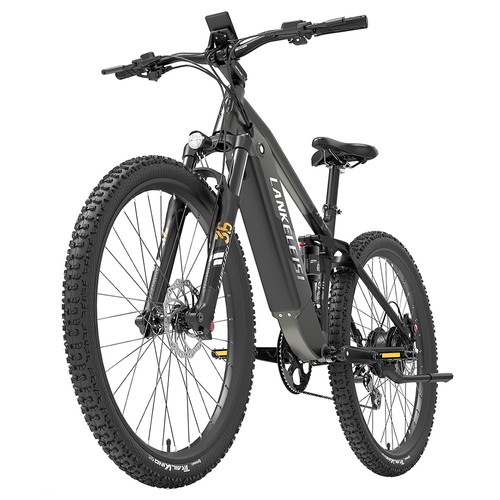 LANKELEISI RX600PRO Elektrofahrrad 250W 48V 20Ah Schwarz Weiß