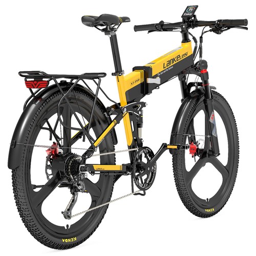 LANKELEISI XT750 Sportversion Elektrofahrrad 500W 48V 12.8Ah Weiß