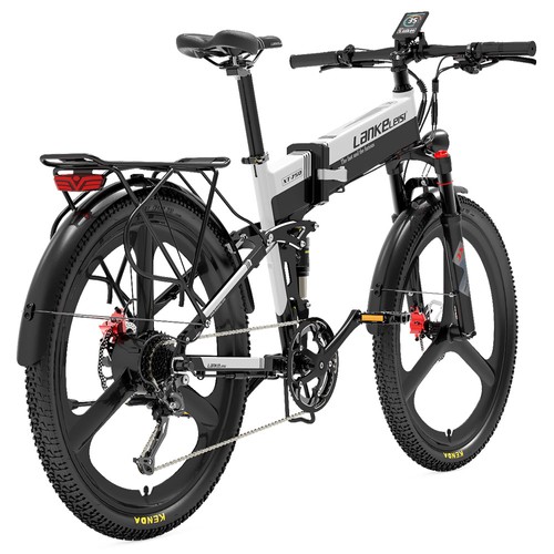 LANKELEISI XT750 Sportversion Elektrofahrrad 500W 48V 12.8Ah Gelb