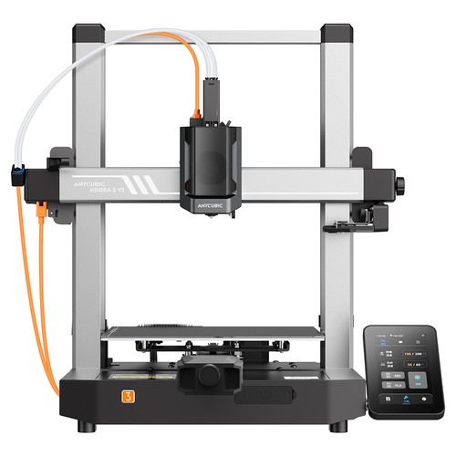 Anycubic Kobra 3 V2 Combo 3D-Drucker, 4 kg HS PETG/PLA, mattes Regenbogenfilament